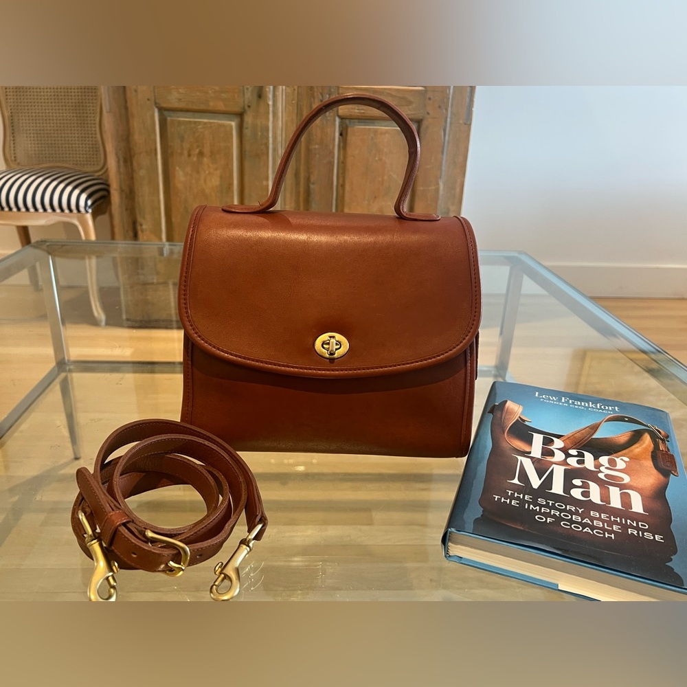 🤎Coach Manor Bag 9977 in British Tan🤎